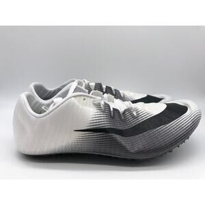 Nike Zoom Ja Fly 3 Men Track&Field Sprint Spikes White Black 865633-102 Size 15